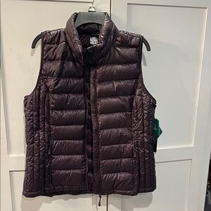 32 Degrees Women's Puffer Vest - Dark Purple